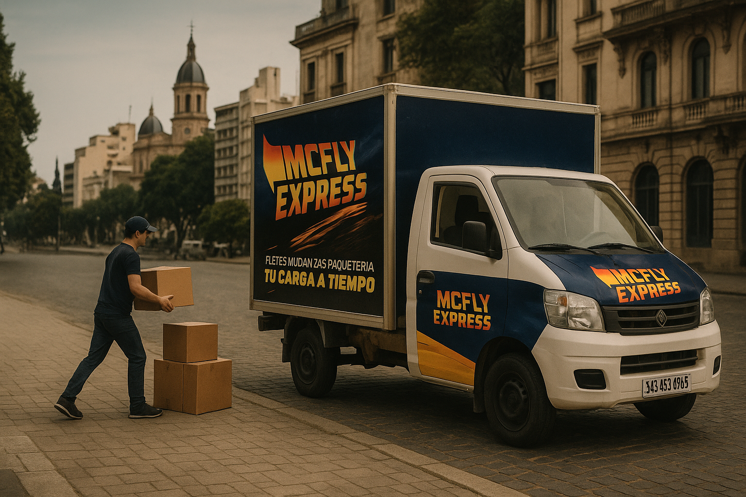 Unidad de Reparto McFLY EXPRESS